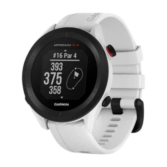 Garmin Approach S12 - Hvit - Sportsur Med Stropp - Silikon - Håndleddstørrelse: 125-202 Mm - Monokrom - 125 Mb - Bluetooth - 34.1 G