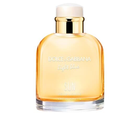 Dolce &Amp  Gabbana Lyseblå Sun Pour Homme Eau De Toilette 125Ml