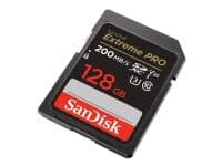 Sandisk SDXC Extreme Pro 128GB V30 128GB Minnekort. 200MB/s UHS-I V30 U3