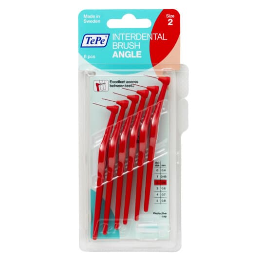 Tepe_Angle Interdentalbørster 0,50Mm 6 Stk