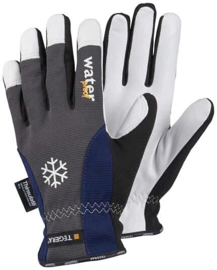 Ejendals Tegera 295, Insulating Gloves, Blå, Grå, Hvit, Spandex, Voksen, Voksen