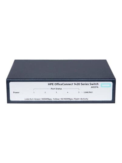 Hpe Officeconnect 1420 5G - Switch - Ikke-Styrt - 5 X 10/100/1000 - Stasjonær