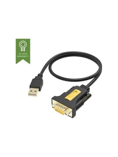 Vision Usb To Serial Adaptor - Seriell Adapter - Usb - Rs-232 - Svart