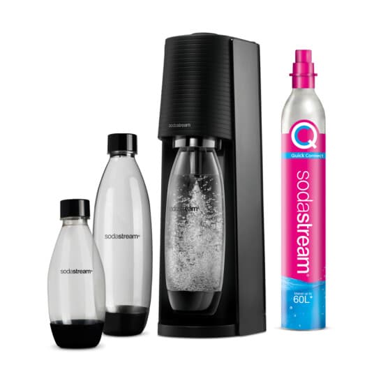 Sodastream Terra Mega Pack  Kullsyremaskine - Farge: Svart