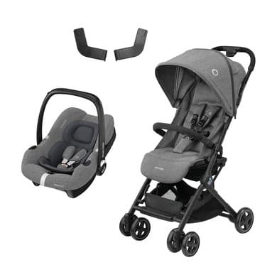 MAXI COSI Trille Lara² Select Grey inkl. bilbarnestol CabrioFix i-Size Select Grey + Adapter