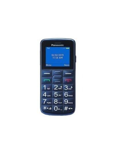 Panasonic Kx-Tu110, Bar/Sperre, Dobbel Sim, 4,5 Cm (1.77"), 128 X 160 Piksler, Bluetooth, Blå