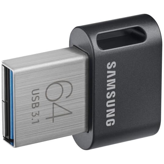 Samsung Fit Plus Muf-64Ab - Usb-Flashstasjon - 64 Gb - Usb 3.1