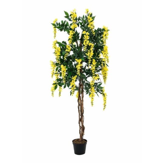 Europalms Laburnum-Tre, Kunstig Plante, Gul, 150 Cm (82507115)