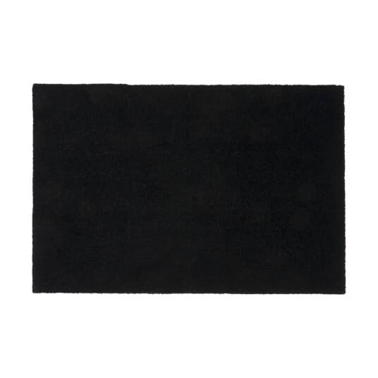 tica copenhagen Unicolor dørmatte Black, 60 x 90 cm