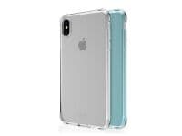 Itskins Nano // Duo Zero Gel 2 In 1 - Baksidedeksel For Mobiltelefon - Impacthane - Gjennomsiktig, Lyst Fiolett - 6.5" (En Pakke 2) - For Apple Iphone Xs Max