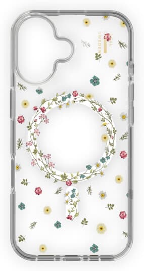 iPhone 16 Plus iDeal Of Sweden Clear Deksel - MagSafe Kompatibel - Petite Floral