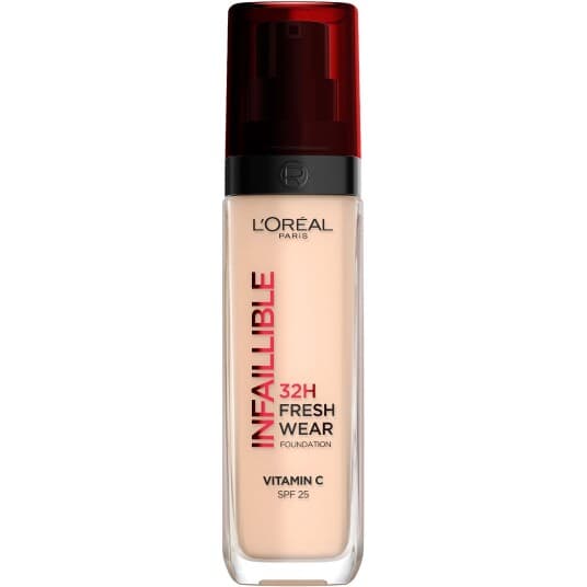 L'oreal Paris Infaillible 24H Fresh Wear Facial Foundation 020 Ivory 30 Ml