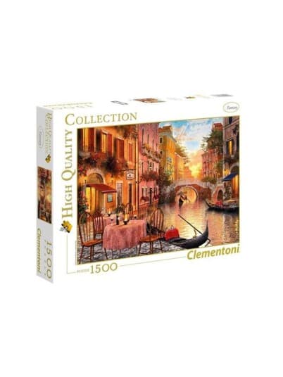 Clementoni High Quality Collection - Venice - Puslespill - 1500 Deler