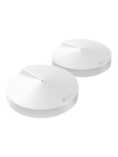 Tp-Link Deco M9 Plus - Wi-Fi-System - (2 Rutere) - Inntil 4500 Kvadratfot - Maske 1Gbe, Zigbee - Wi-Fi 5 - Bluetooth, Zigbee Home Automation 1.2 - Dobbeltbånd