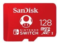 Sandisk - Flashminnekort - 128 Gb - Uhs-I U3 - Microsdxc Uhs-I - For Nintendo Switch