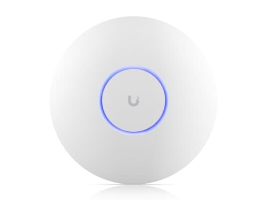 Ubiquiti Unifi U7 Pro Max - Trådløst Tilgangspunkt - Wi-Fi 7 - Wi-Fi 7 - 2.4 Ghz, 5 Ghz, 6 Ghz - Vegg/Tak-Monterbar