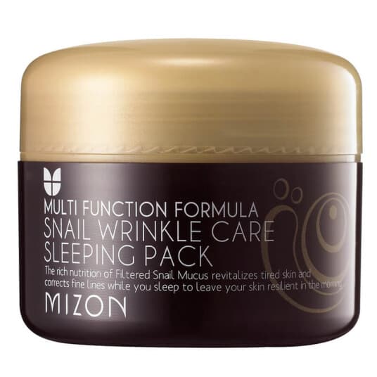 Mizon_Multi Function Formula Snail Wrinkle Care Sleeping Pack Anti-Wrinkle Night Cream-Mask With Snail Mucus 80Ml