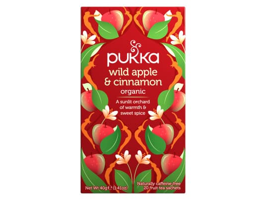 Pukka Urter Pukka Wild Apple & Cinnamon, Ingefær (England) Universal