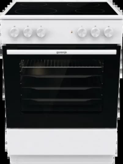 Gorenje Gec6a40wd Keramisk komfyr - Farge: Hvit