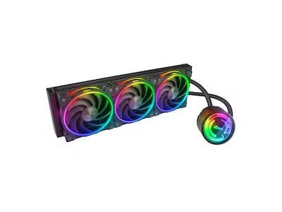 Akasa Soho 360 - Dusk Edition - Væskekjølesystem For Prosessor - Radiatorstørrelse: 360 Mm - (For: Lga1156, Lga1155, Lga2011, Lga1150, Lga1151, Am4, Lga2066, Lga1200, Lga1700, Am5) - Kobber - 120 Mm