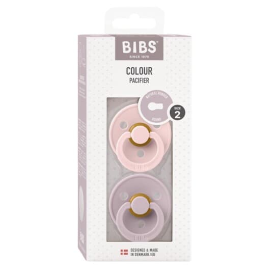 BIBS® Smokk Color Blossom & Dusky Lilac 6-18 måneder, 2stk.