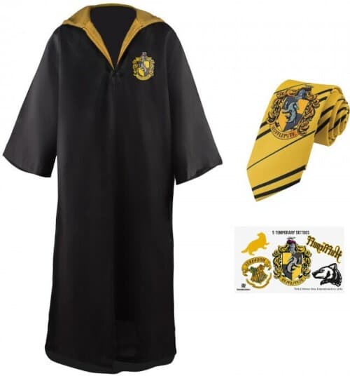 Cinereplicas Harry Potter Hufflepuff Wizard's Robe, L Size