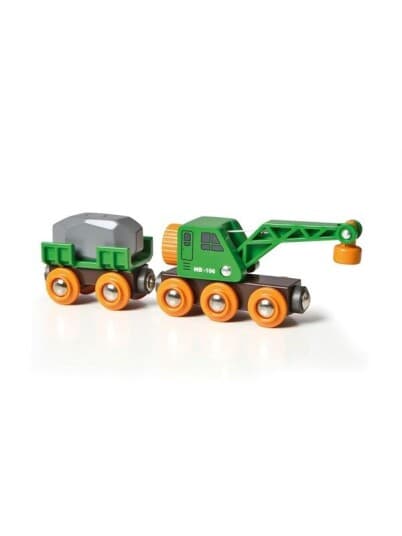 Brio World - Clever Crane Wagon