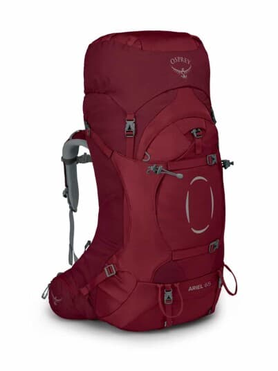 Osprey Ariel 65 Claret Red XS/S