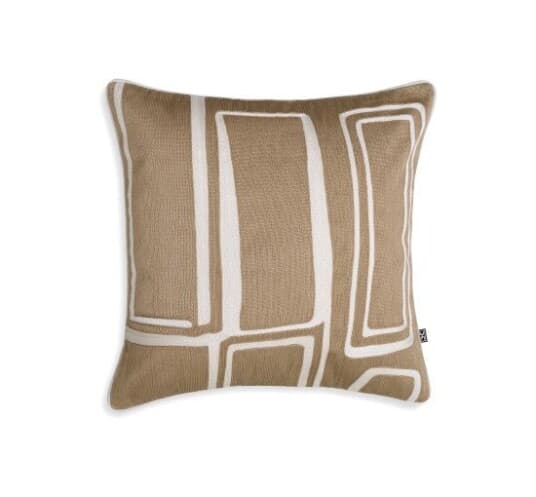 Ribeira kudde beige/vit