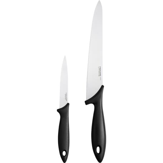 Fiskars Essential 1065582 Knivsett 2 deler, Matlaging & griller