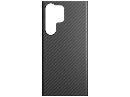 Black Rock Cover Carbon Ultra Für Samsung Galaxy S23 Ultra, Schwarz (00220411)