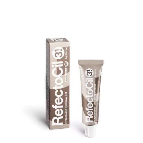 Refectocil Eyelash And Eyebrow Tint Henna For Eyebrows And Eyelashes 3.1 Light Brown 15Ml