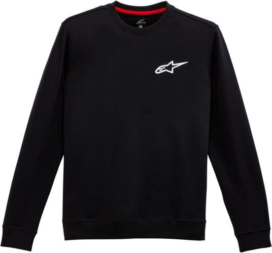 Alpinestars Fleecetrøye  Ageless Chest Crew Svart