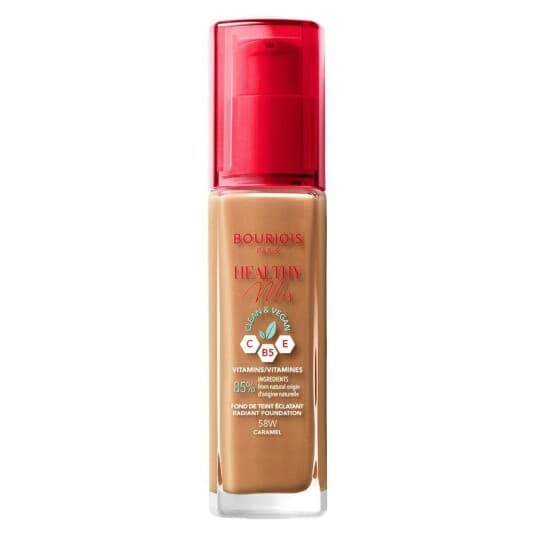 Healthy Mix Clean &Amp  Vegan Radiant Foundation (W,30 Ml,58W Caramel)