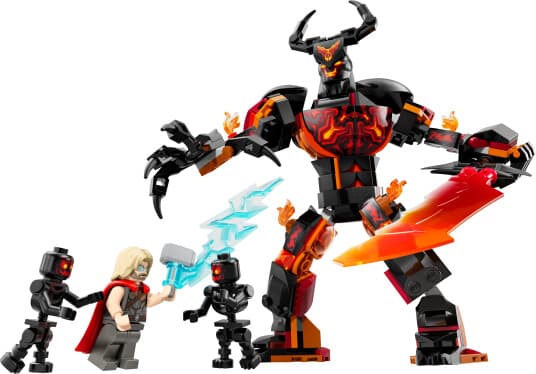 LEGO Super Heroes Marvel 76289 Thor mot Surtur-byggefigur