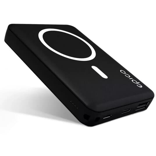 Epico 9915101300192 Power Bank 5000 Mah Wireless Charging Black