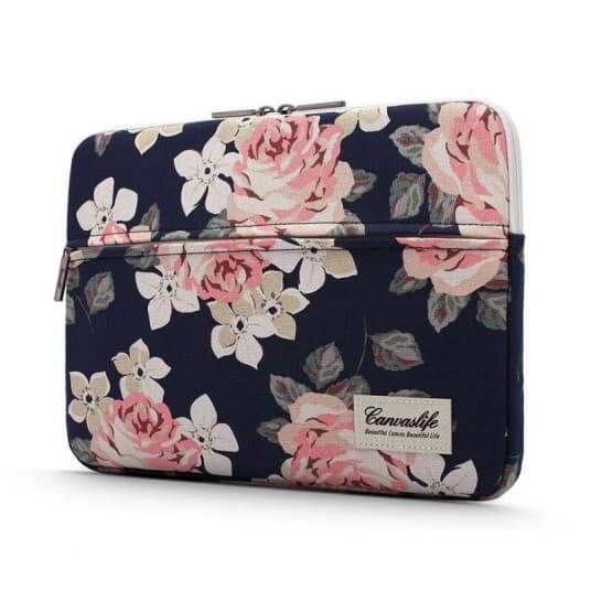 Canvaslife 13"-14" Navy Rose