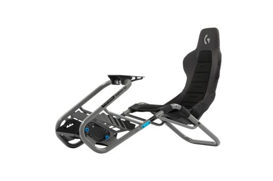 Playseat Trophy Logitech G Edition - Kappløpsimulatorcockpit - Legeringsstål, Actifit, Romgodkjent Aluminium - Grå