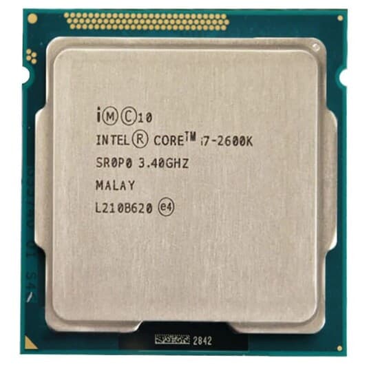 Intel Core i7-2600K 3.40GHz - Socket LGA1155 241274