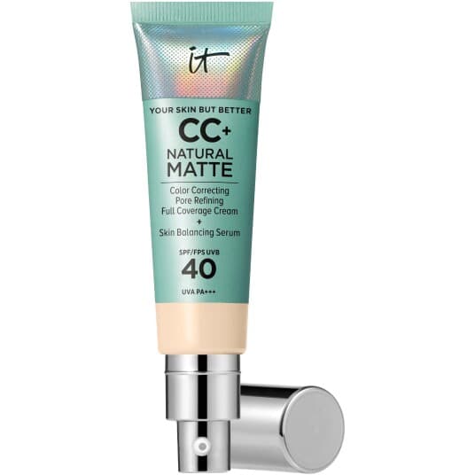 It Cosmetics CC+ Cream Natural Matte Foundation For Oily Skin SPF