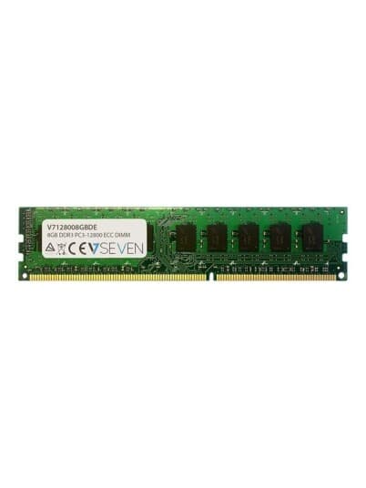 V7 - Ddr3 - Modul - 8 Gb - Dimm 240-Pin - 1600 Mhz / Pc3-12800 - Cl11 - 1.35 V - Ikke-Bufret - Ecc