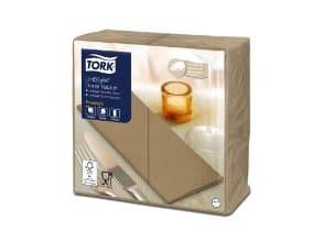 Serviet Tork Linstyle 39X39 Cm 1/8-Fold Biscuit,12 Pk X 50 Stk/Krt