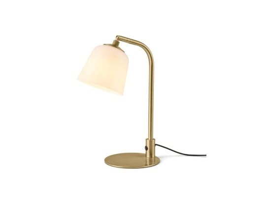 Room 49 Portable Bordlampe Antique Brass/Opal - Halo Design