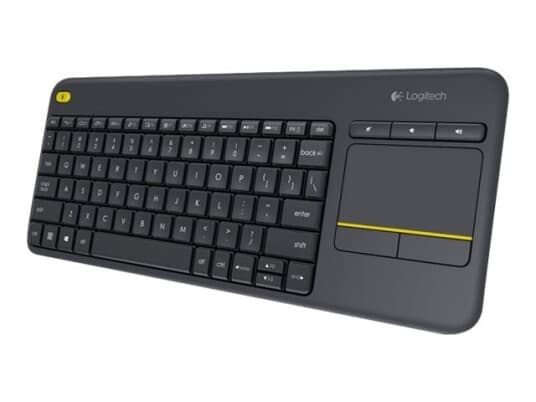 Logitech K400 Plus trådløst HTPC-tastatur for TV-er (sort)