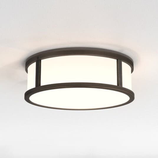 Mashiko Round 230 taklampe IP44 - Bronsefarget - Bronse