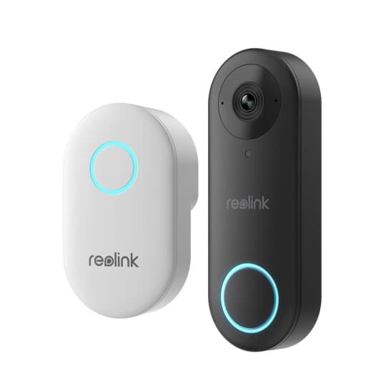 Reolink - Smart Dørbjelle Og Ringeklokke - Med Kamera - 2K+, Wired, Wifi, Video - Trådløs, Kablet - 802.11A/B/G/N - 2.4 Ghz, 5 Ghz - 10/100 Ethernet