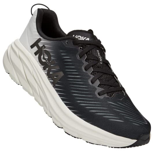 Hoka M Rincon 3 Wide Black/White Black/White 41 1/3