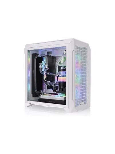 Thermaltake Cte C700 Air Snow - Mid Tower - Utvidet Atx (E-Atx) - Sidepanel Med Vindu (Herdet Glass) - Ingen Strømforsyning (Ps/2) - Hvit, Snø - Usb/Lyd