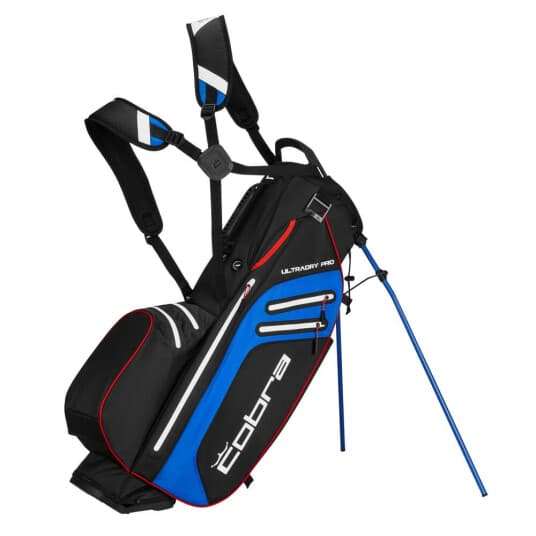 Cobra Ultradry Pro Stand Bag - Black/electric Blue