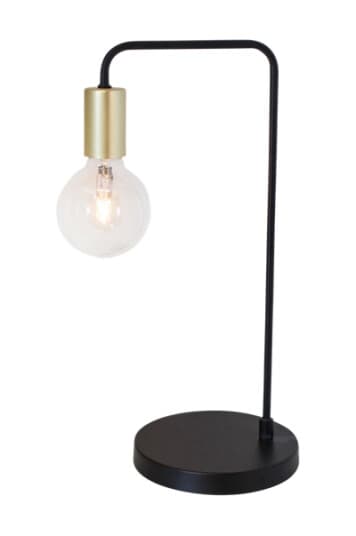 Rydéns Fondi bordlampe svart-messing